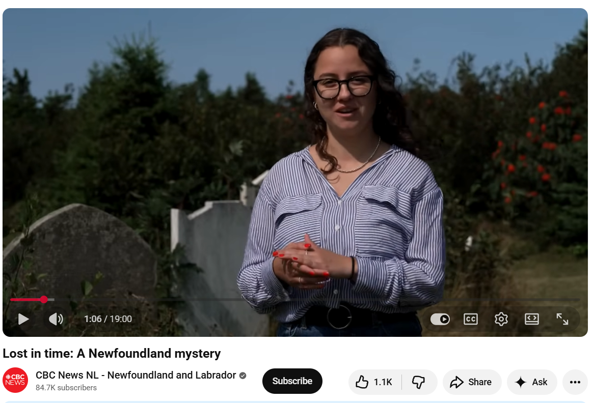 Image for Lost in time: A Newfoundland mystery